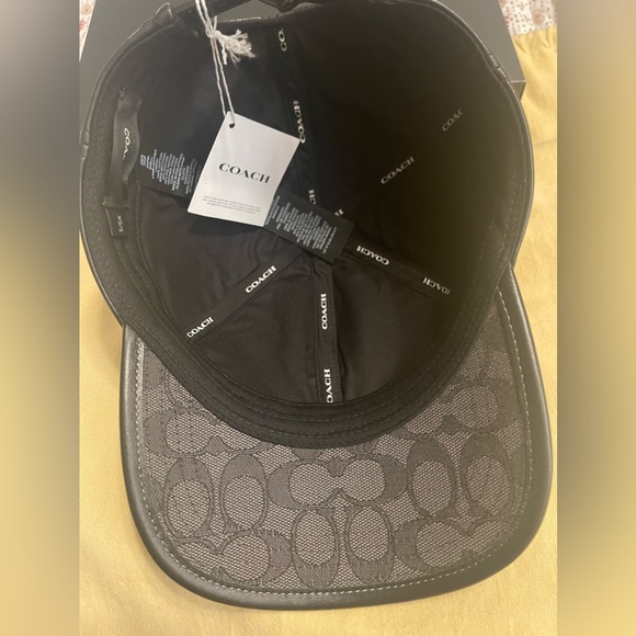 Authentic Coach Leather Baseball Hat - Picture 5 of 6